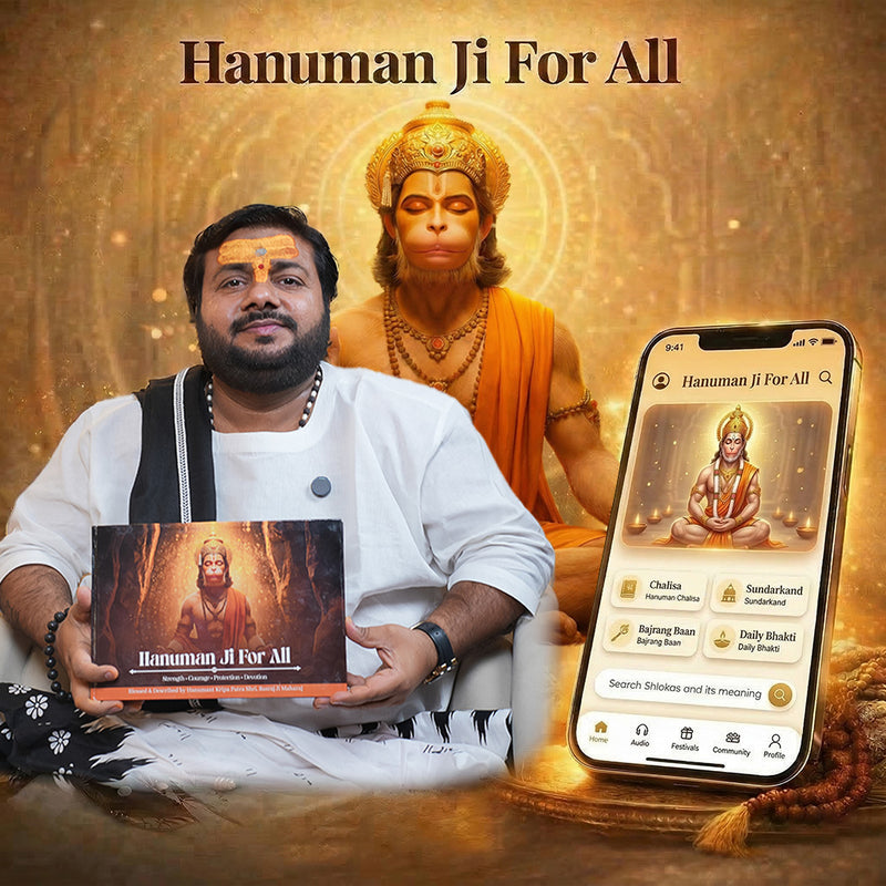 Hanuman Ji for All – World's 1st Video-Based Hanuman Book & App by Rasraj Ji Maharaj